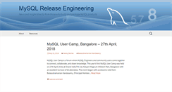 Desktop Screenshot of mysqlrelease.com