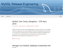 Tablet Screenshot of mysqlrelease.com
